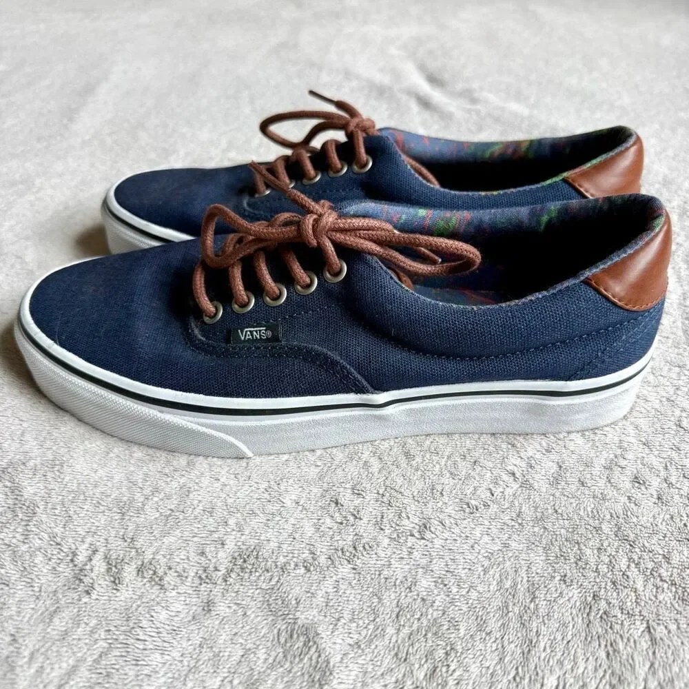 NWOB VANS Men’s Navy Era 59 Sneakers size 8 - Picture 7 of 10